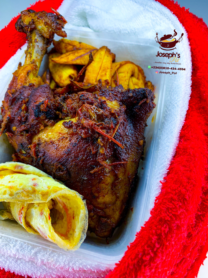 Chicken and plantain